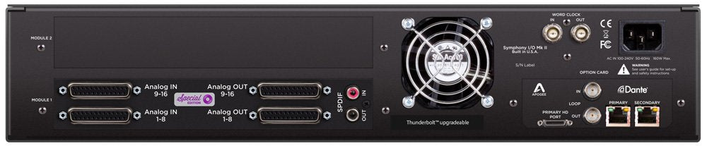 Symphony I/O MkII Dante 16x16 SE