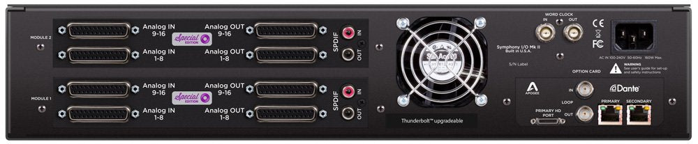 Symphony I/O MkII Dante 32x32 SE