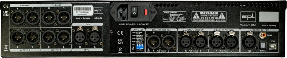 Phonitor 3 DAC with Expansion Rack