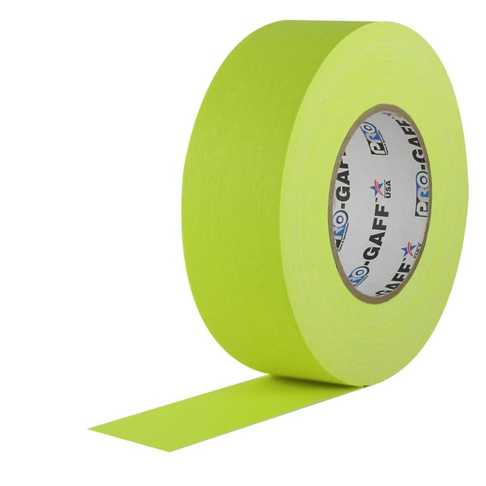 Pro Gaff - 2" x 55 Yds - Jaune fluorescent