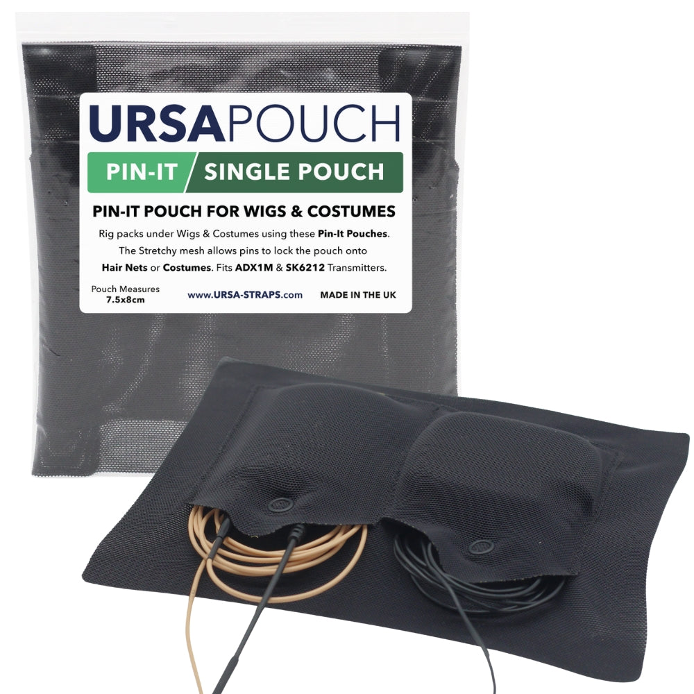 Pin-It-Pouch - Double - Black
