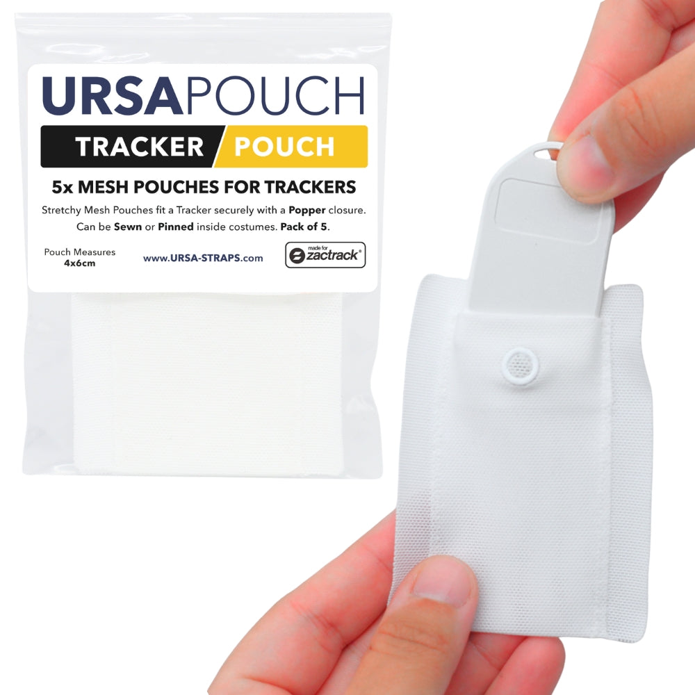 Tracker Pouch - White - Pack of 5