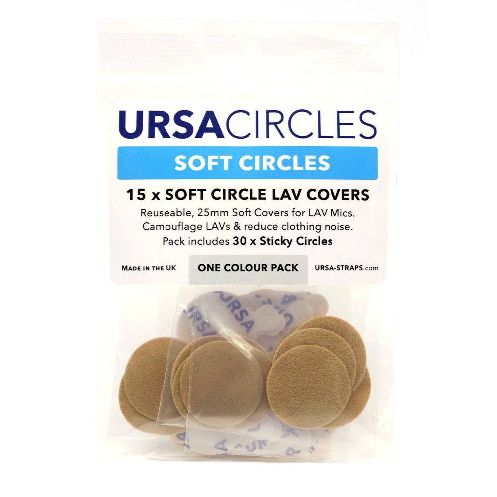 15x Cercles souples + 30x Autocollants - Beige