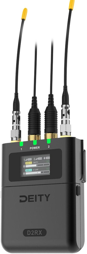 D2RX D-UHF Portable Receiver