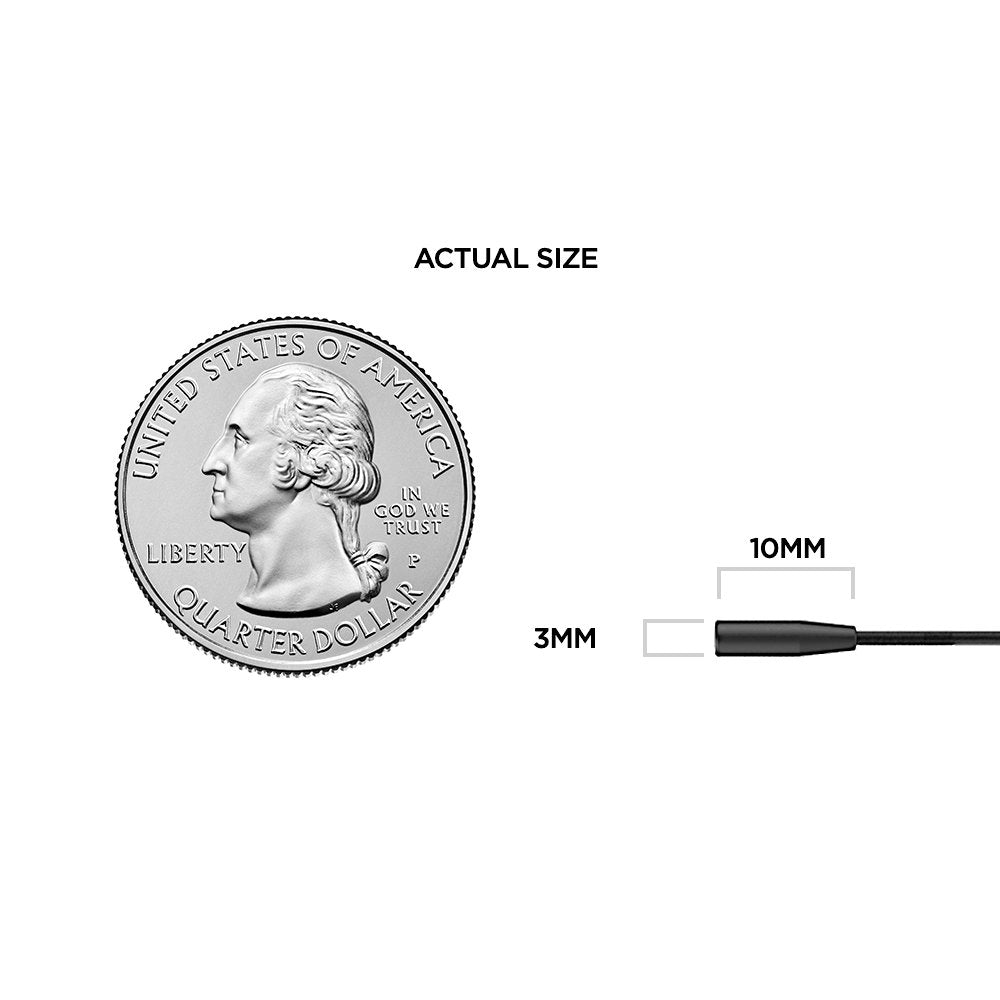 W.Lav Micro with Microdot Only (Black)