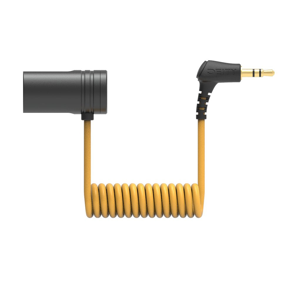 V-Link - 48v to 3V 12" Coiled TRS Cable to XLR Adapter