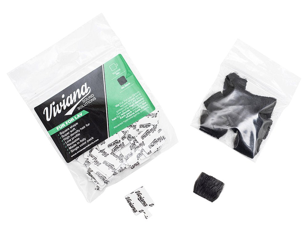 FUR FOR LAV (Square, Black)