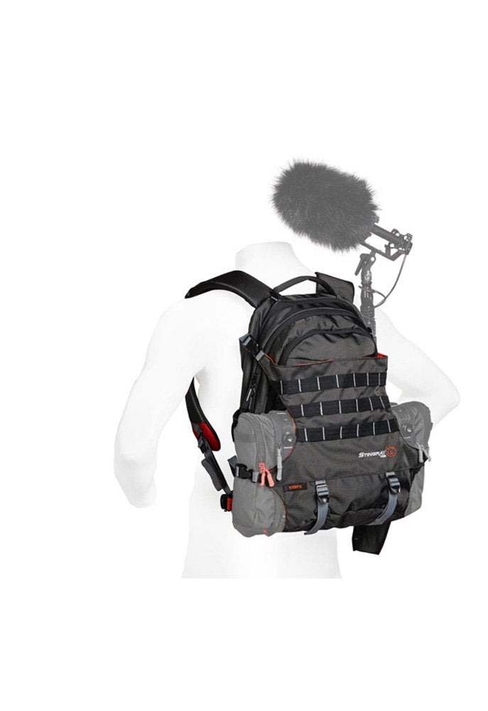 KSBPX - Stingray BackPack X with integrated harness (orange, black)