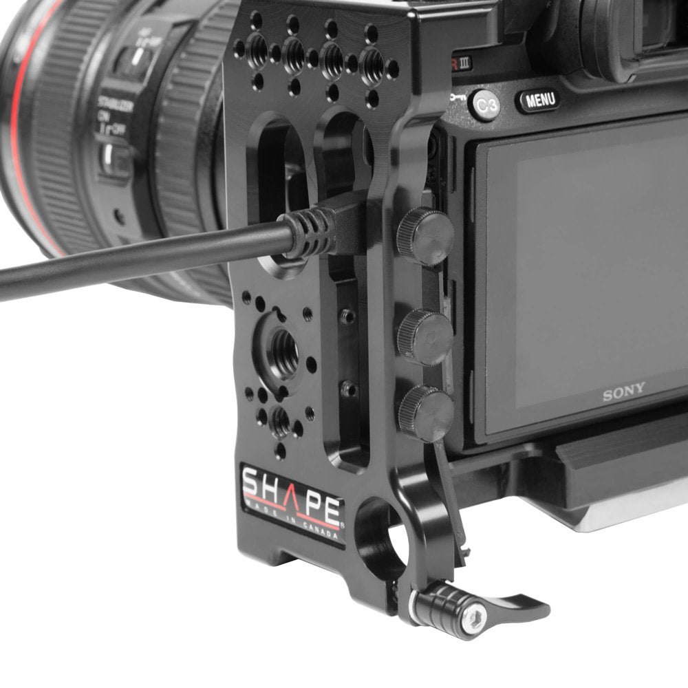 Sony A7R3 offset shoulder mount