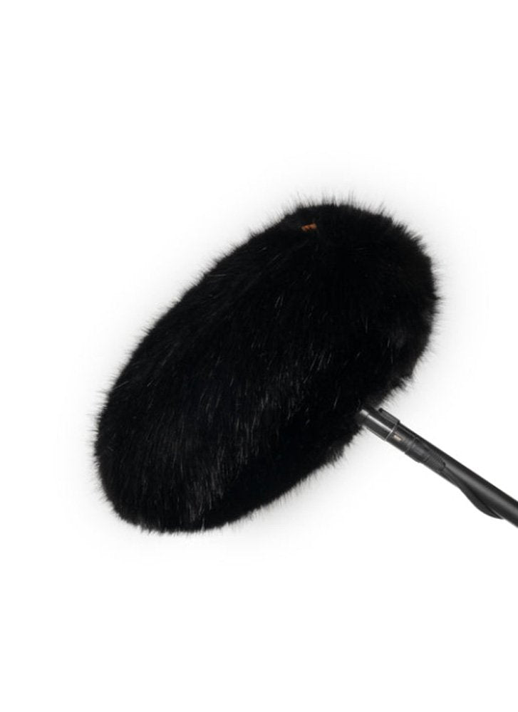 La veste coupe-vent en fourrure pour Cinela Piano, noire