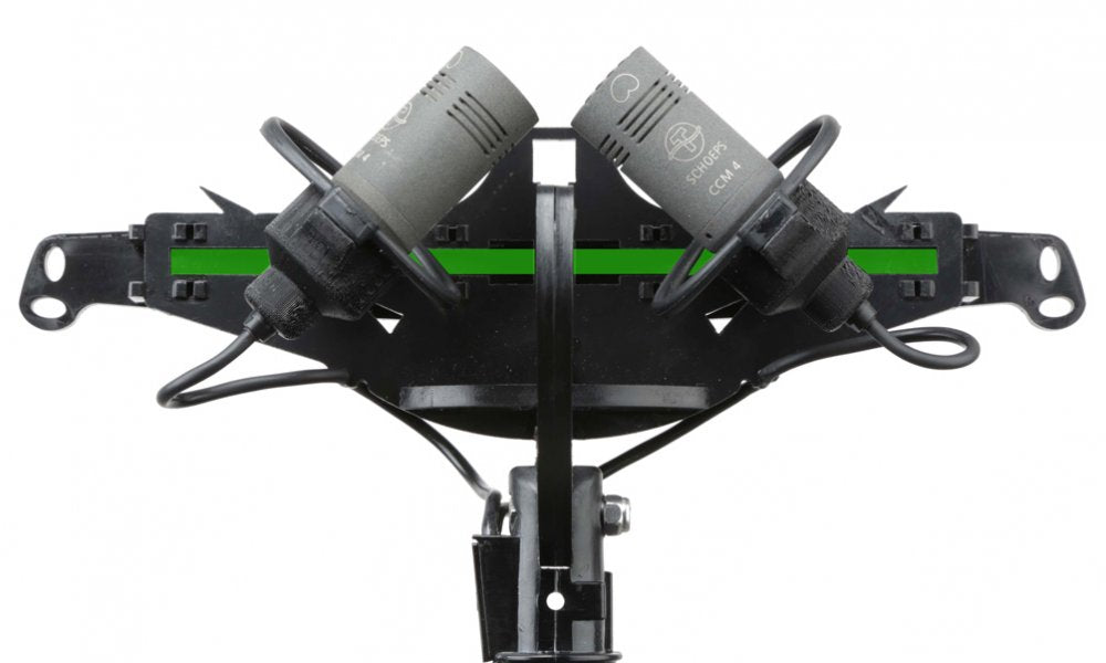 Albert windshield for three Schoeps CCM set (ORTF + center, XY)