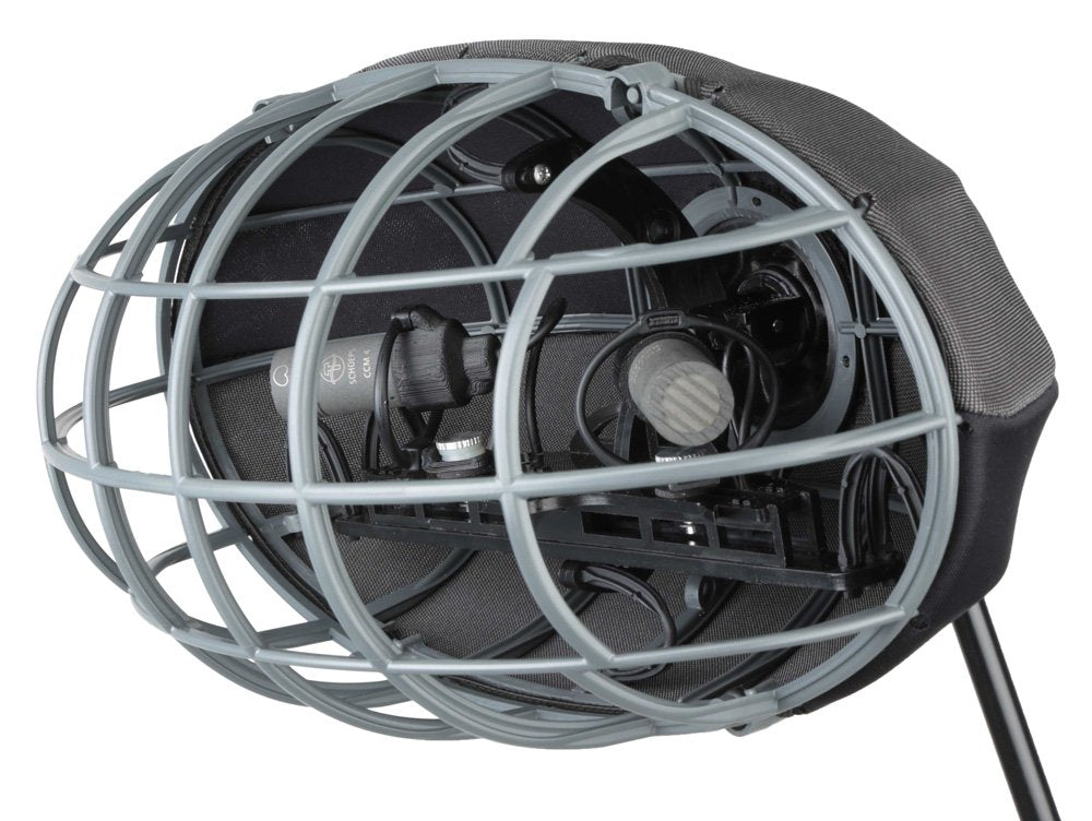 Albert windshield for three Schoeps CCM set (ORTF + center, XY)