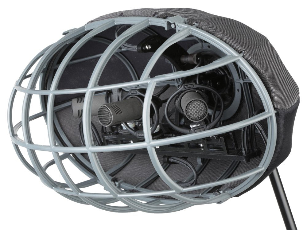 Albert windshield for 3 x Sennheiser MKH8000 pair (ORTF + center, XY)