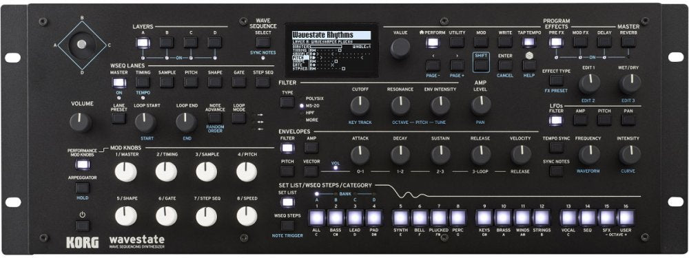 Wavestate Module Digital Wave Sequencing Synthesizer