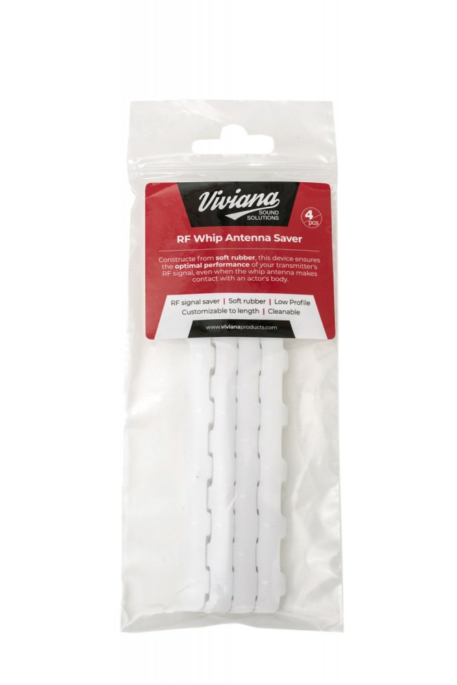 RF Whip Antenna Saver (Pack of 4 units, White)