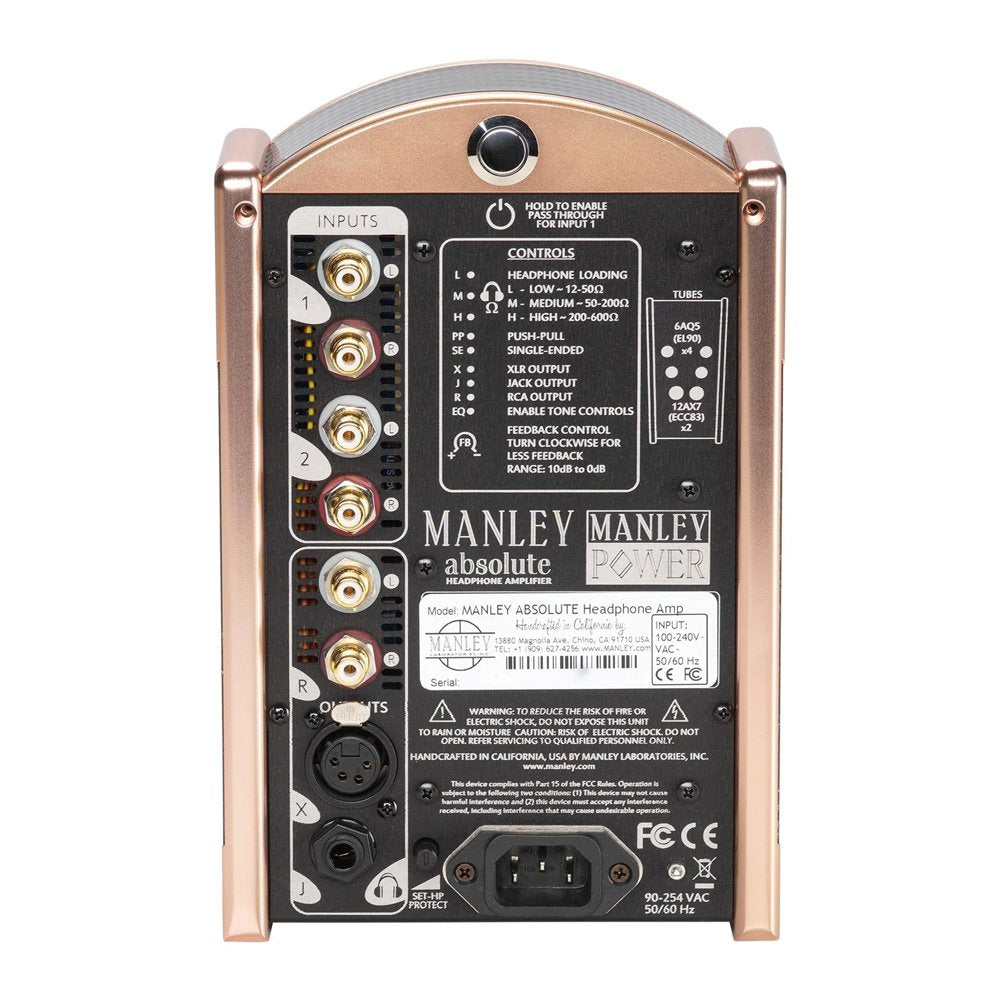 Amplificateur de casque Absolute - Cuivre