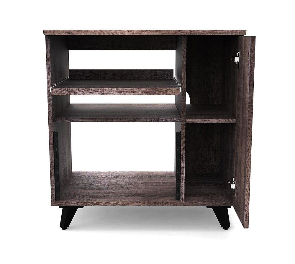 Étagère latérale modulaire - Noyer