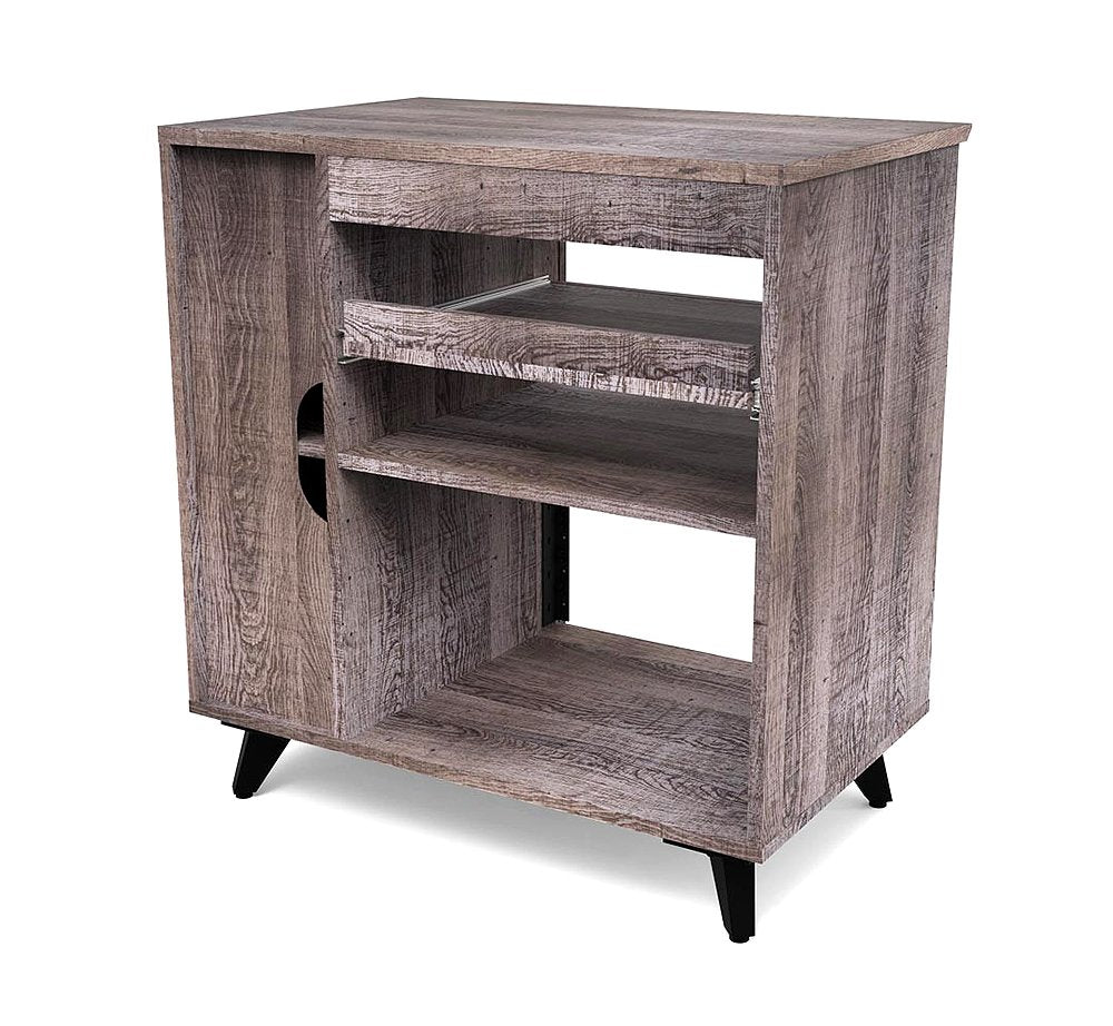 Étagère latérale modulaire - Noyer