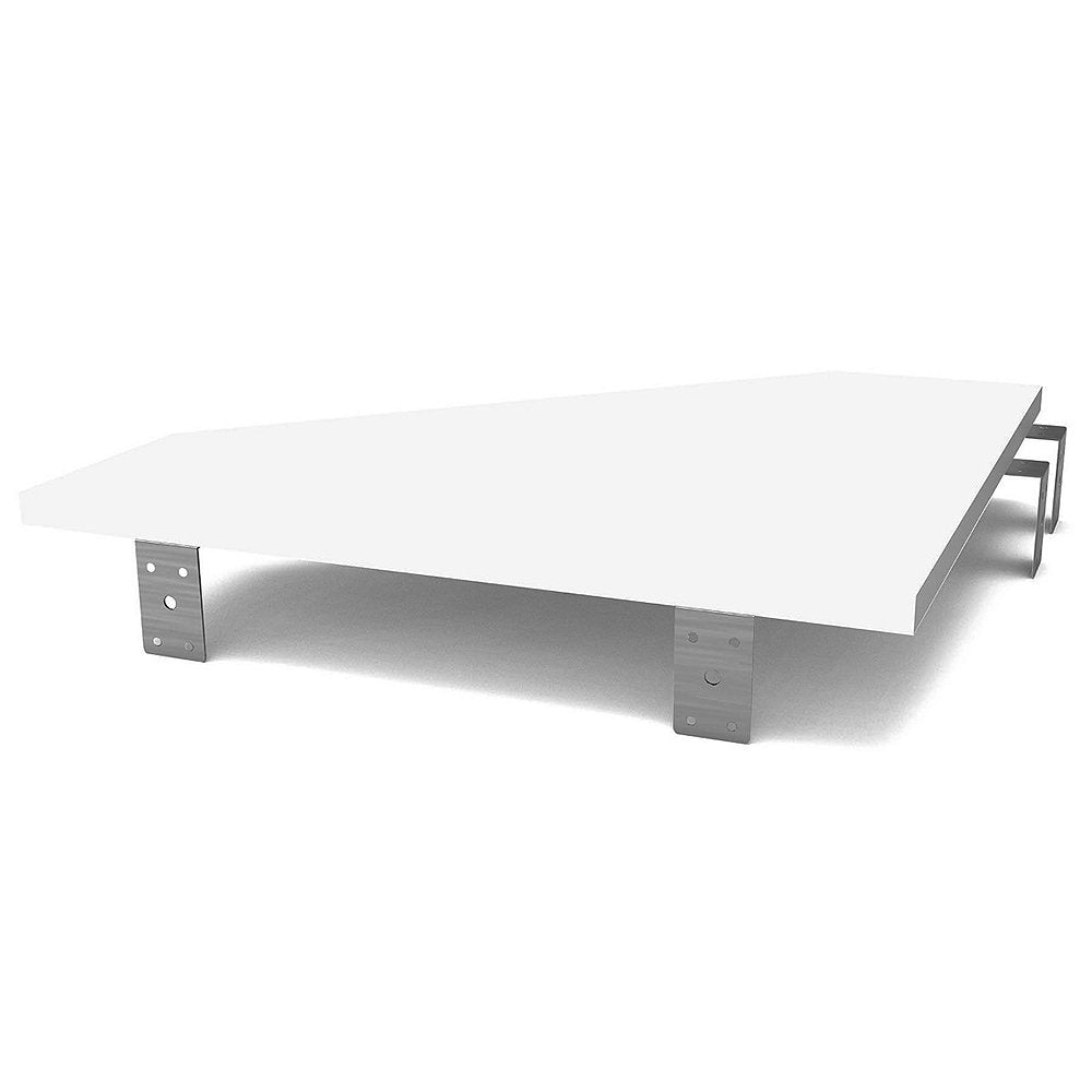 Adaptateur de rack latéral modulaire - Blanc