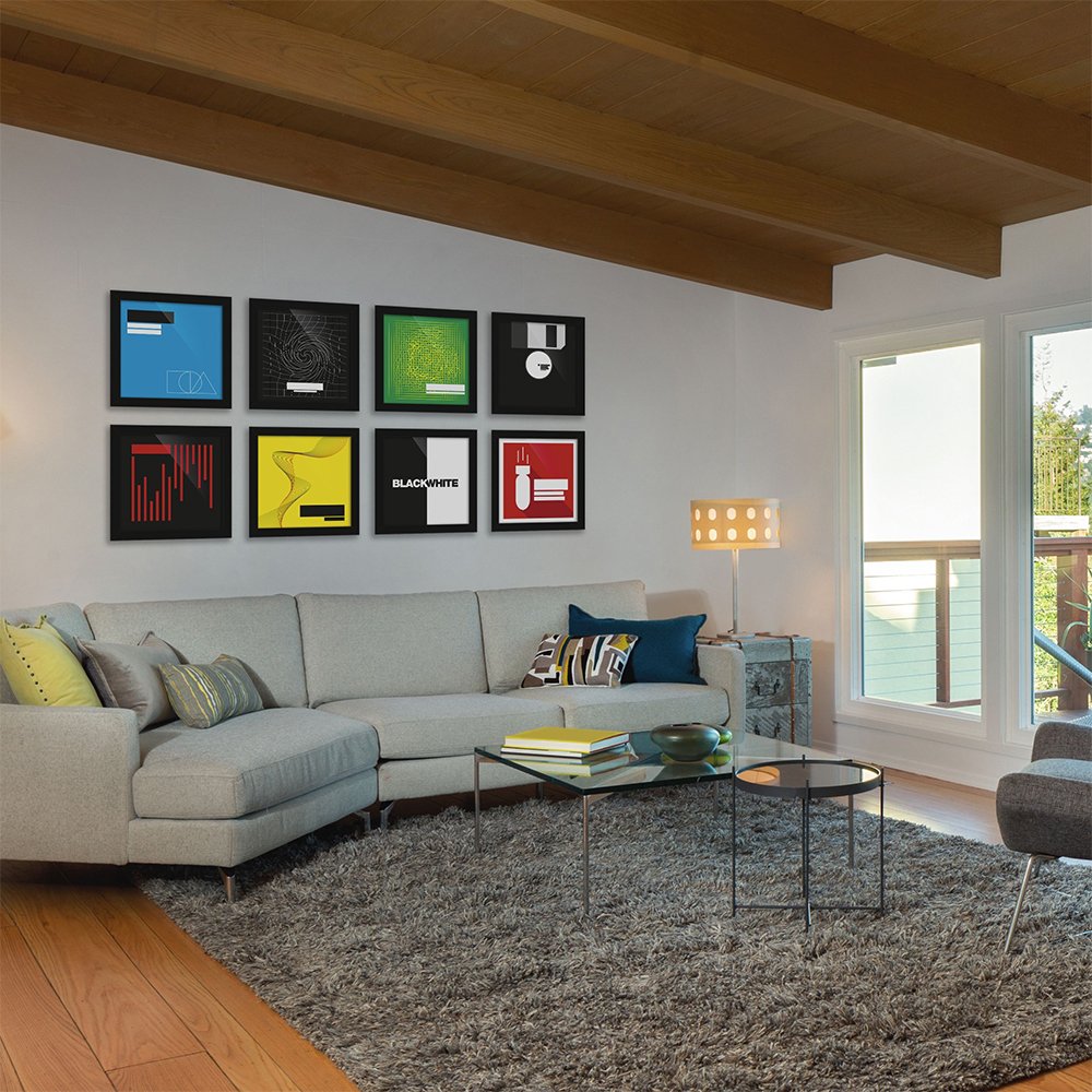 Vinyl Frame Set 12" - White