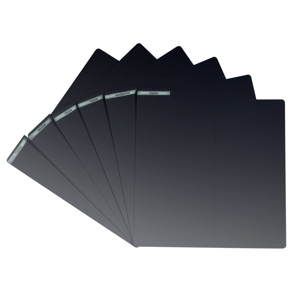 Séparateur en vinyle - Noir