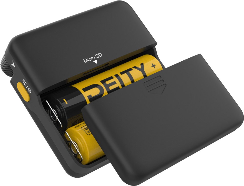 Enregistreur de poche stéréo PR-2 avec micro-cravate (Global)