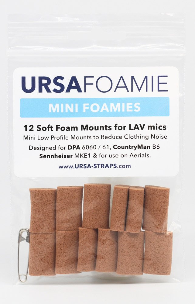 Mini Foamies - 12 Pack (Brown)