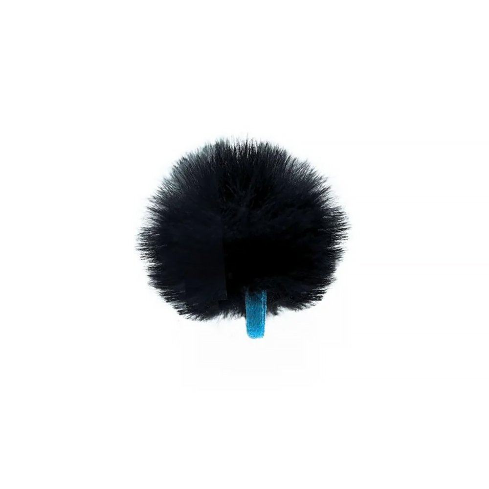 Mini Urchin Lavalier Fur Hood Single Black