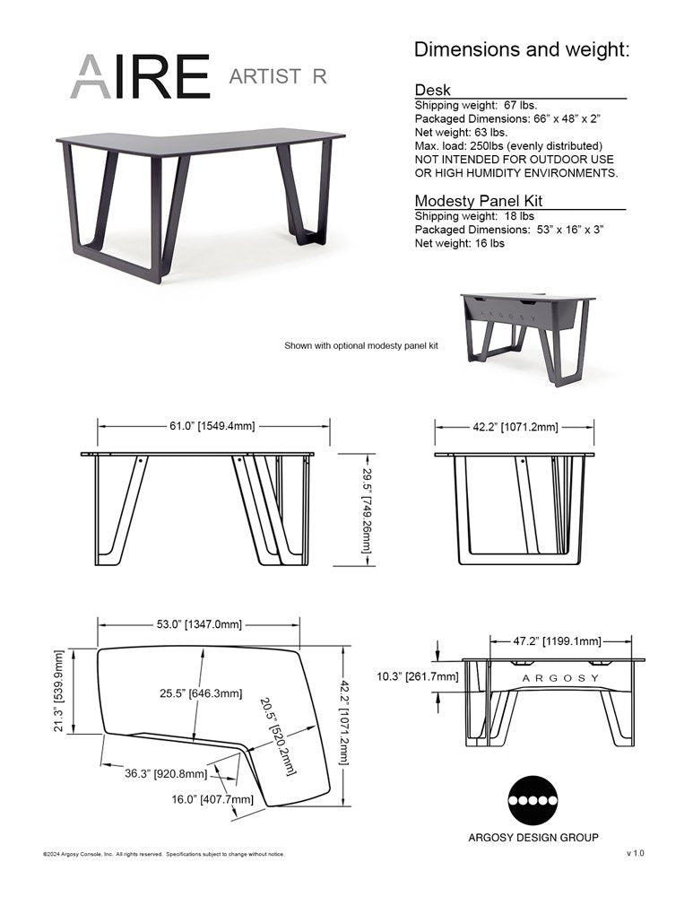 AIRE Artiste - Droite