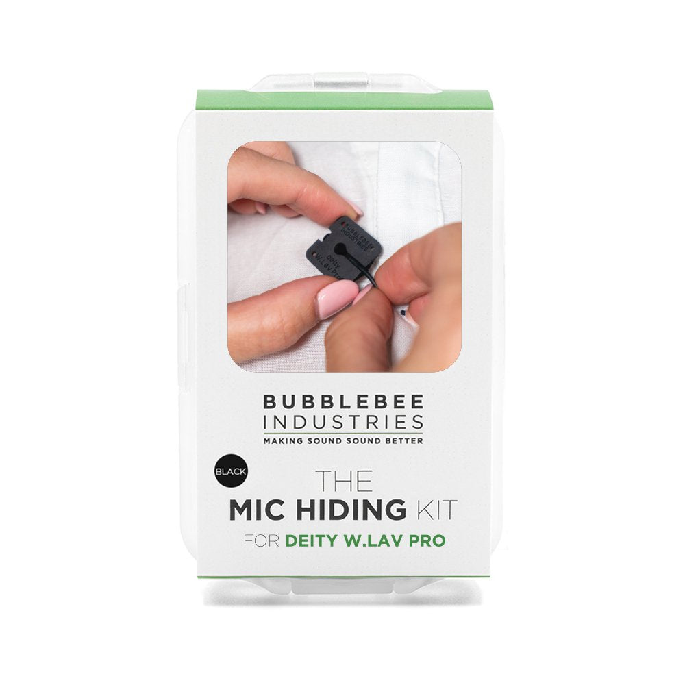 The Mic Hiding Kit for Deity W.Lav Pro, Black
