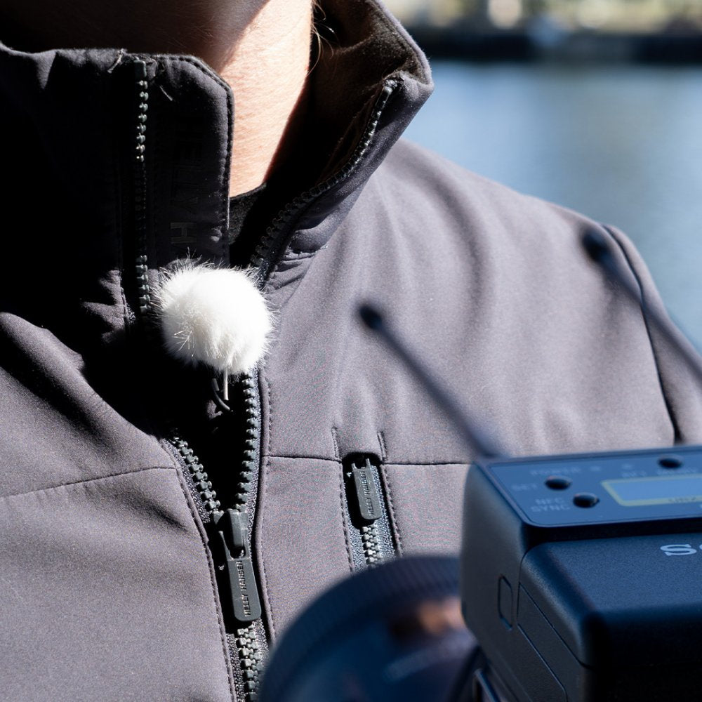 Kit micro extérieur pour Sony ECM-V1, blanc