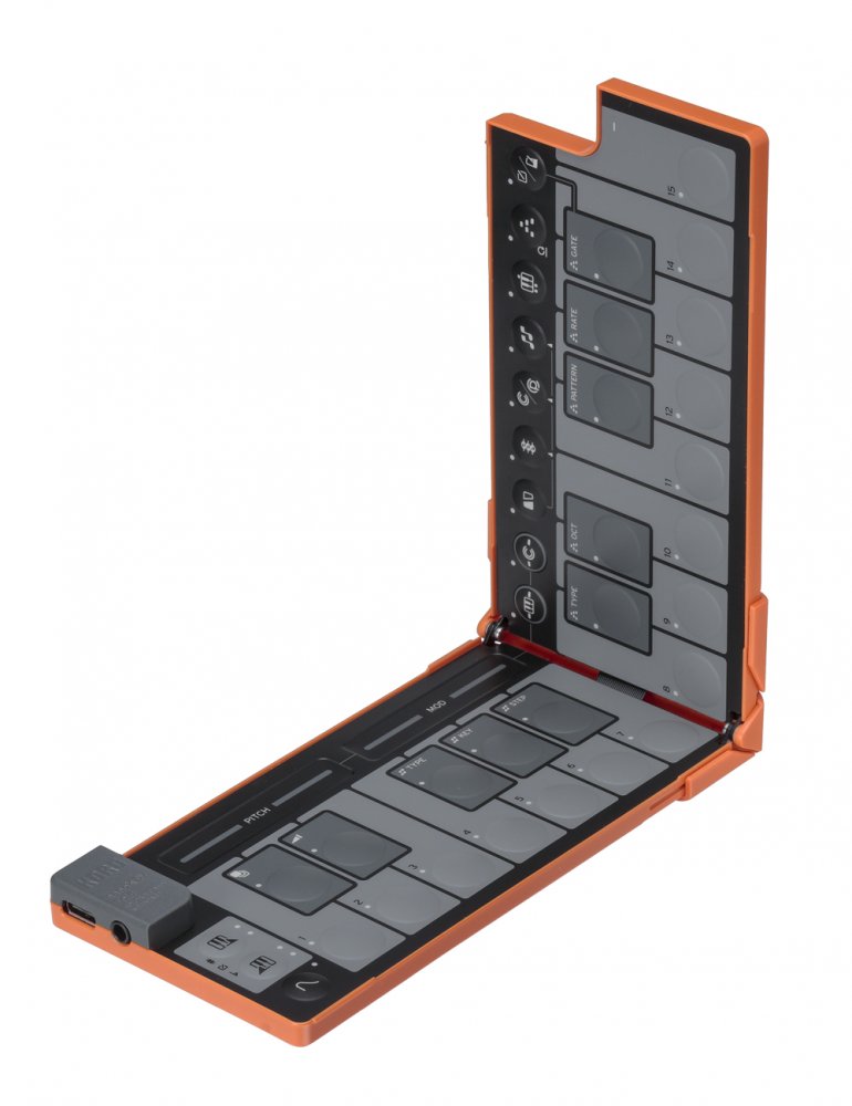 nanoKEY Fold - Lava Orange