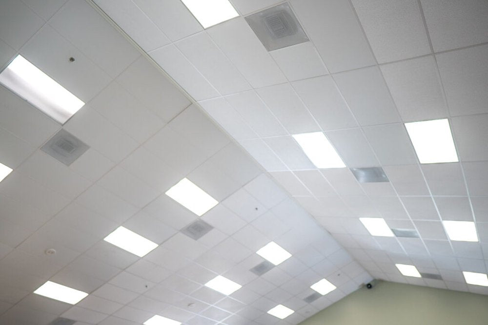 StratoTile - Reveal Edge 24"x24"x0,75", Blanc