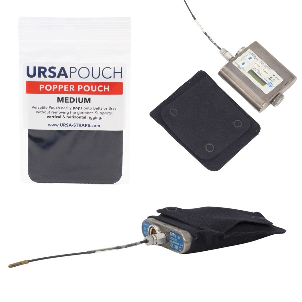 Pochette à pression - Moyenne (Noir)