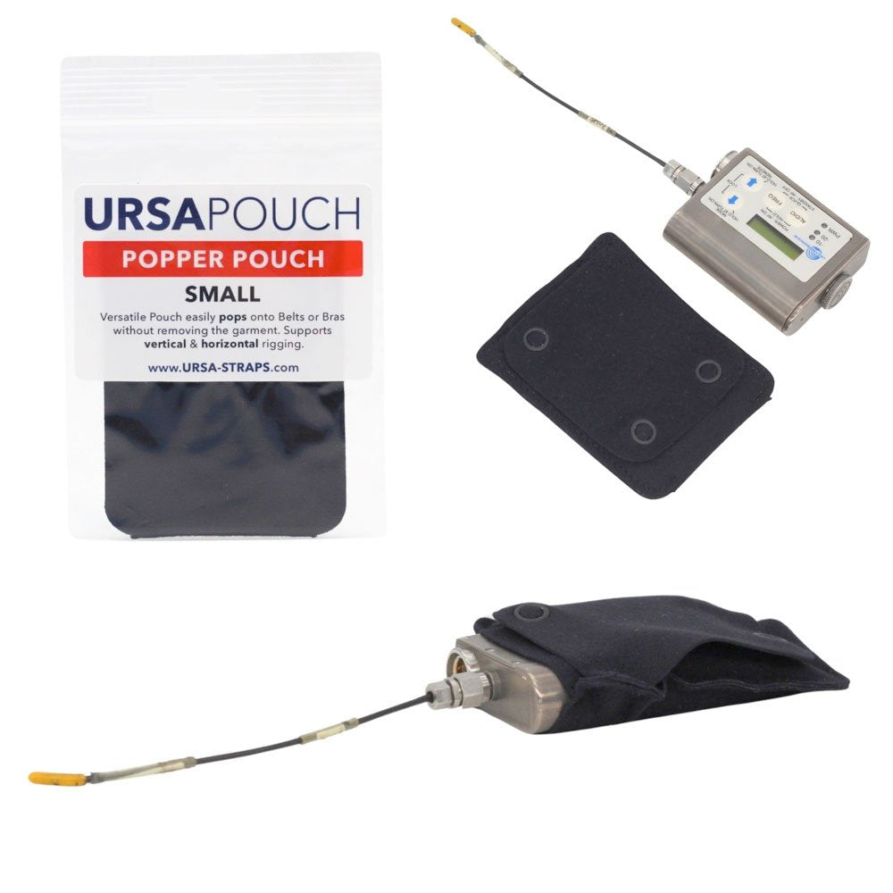 Popper Pouch - Small (Black)