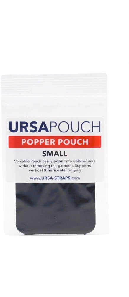 Popper Pouch - Small (Black)