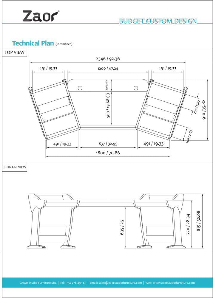 Onda Angled MKII - Gris