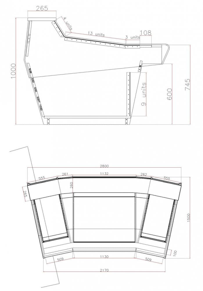 Matrice angulaire - Chêne