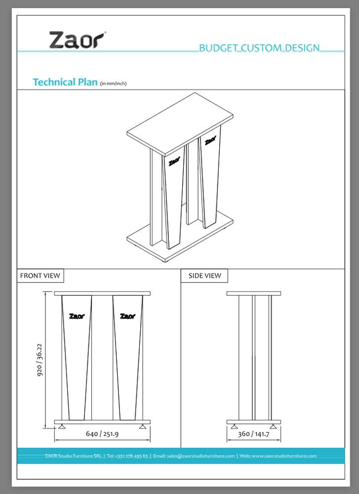 Croce Stand Duo 42 - Noir Noir