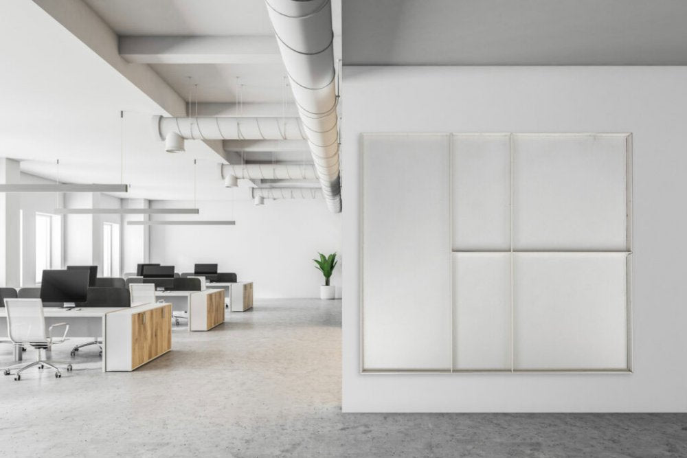 Panneaux muraux EcoScapes 1'x2', cobalt