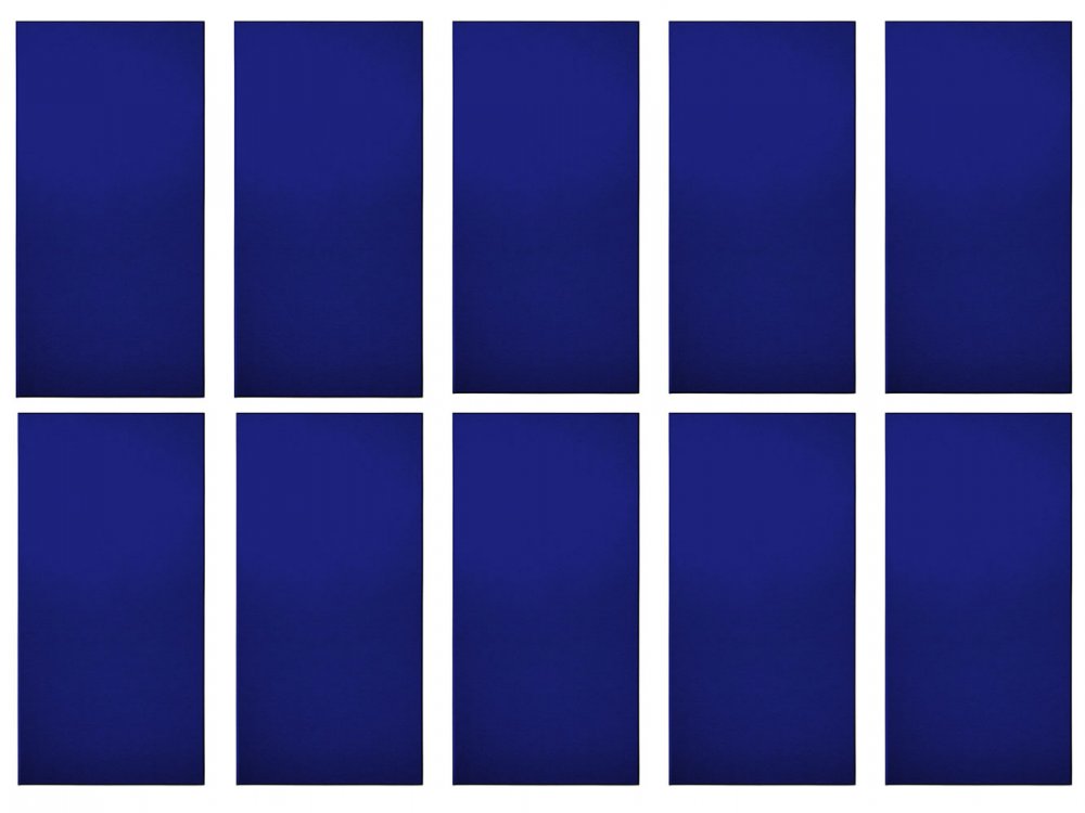 Panneaux muraux EcoScapes 2'x4', cobalt