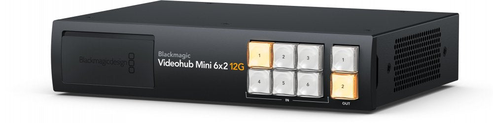 Routeur Videohub Mini 12G, rack 1/2U