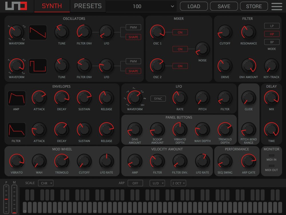 Synthétiseur IK UNO