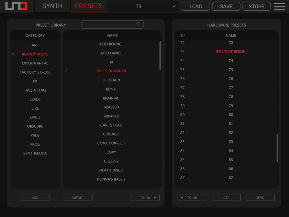 Synthétiseur IK UNO