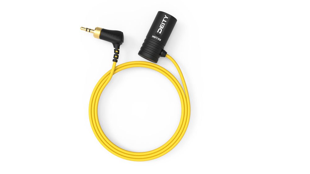RX-Link (verrouillage 3,5 mm vers XLR à angle droit)