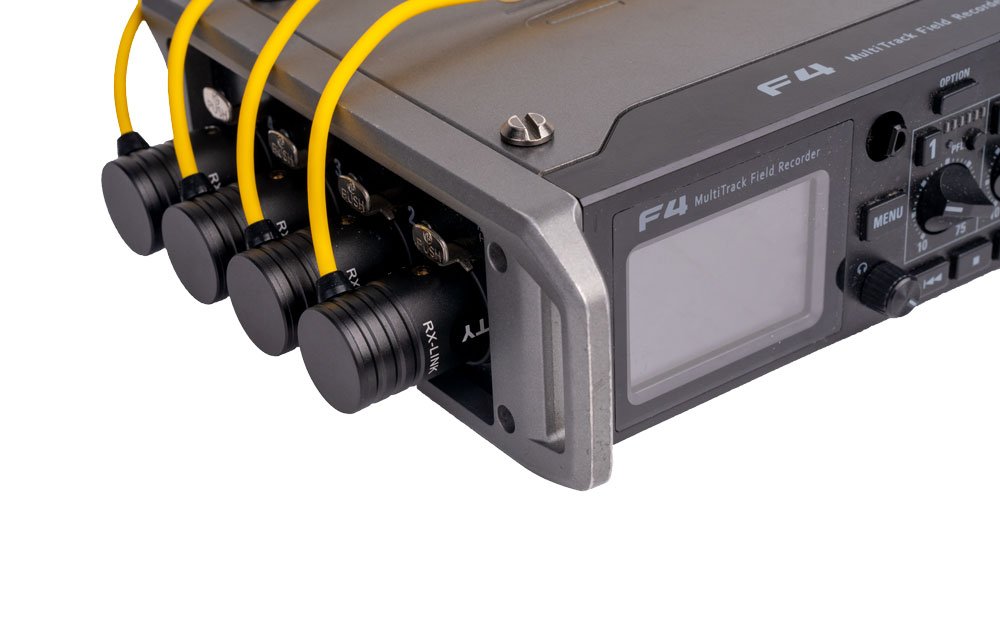 RX-Link (verrouillage 3,5 mm vers XLR à angle droit)