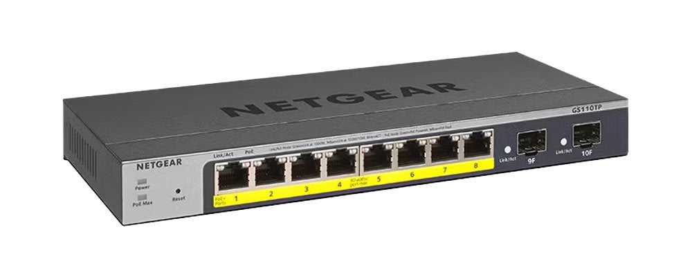 NETGEAR GS110TP v3 10-Port Switch