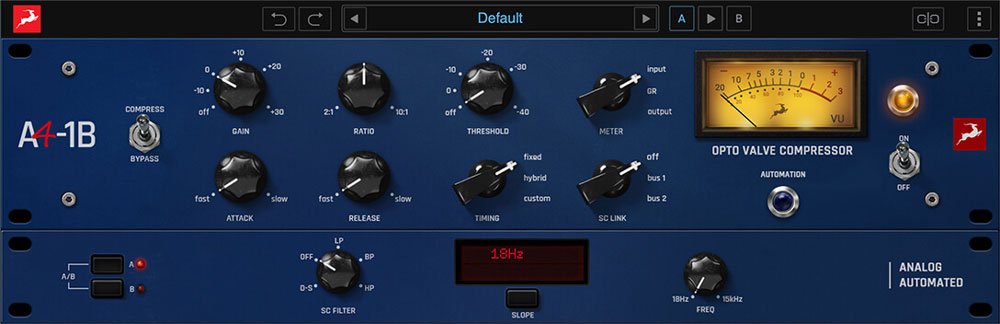 A4-1B Analog Automated Opto Valve Compressor - Complete