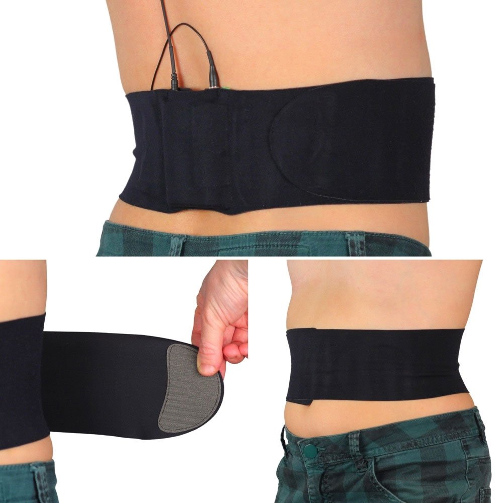 Waist belt - X-Large w/Big Pouch (Black)