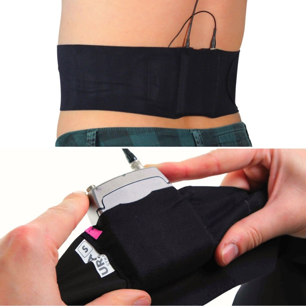 Waist belt - X-Large w/Big Pouch (Black)